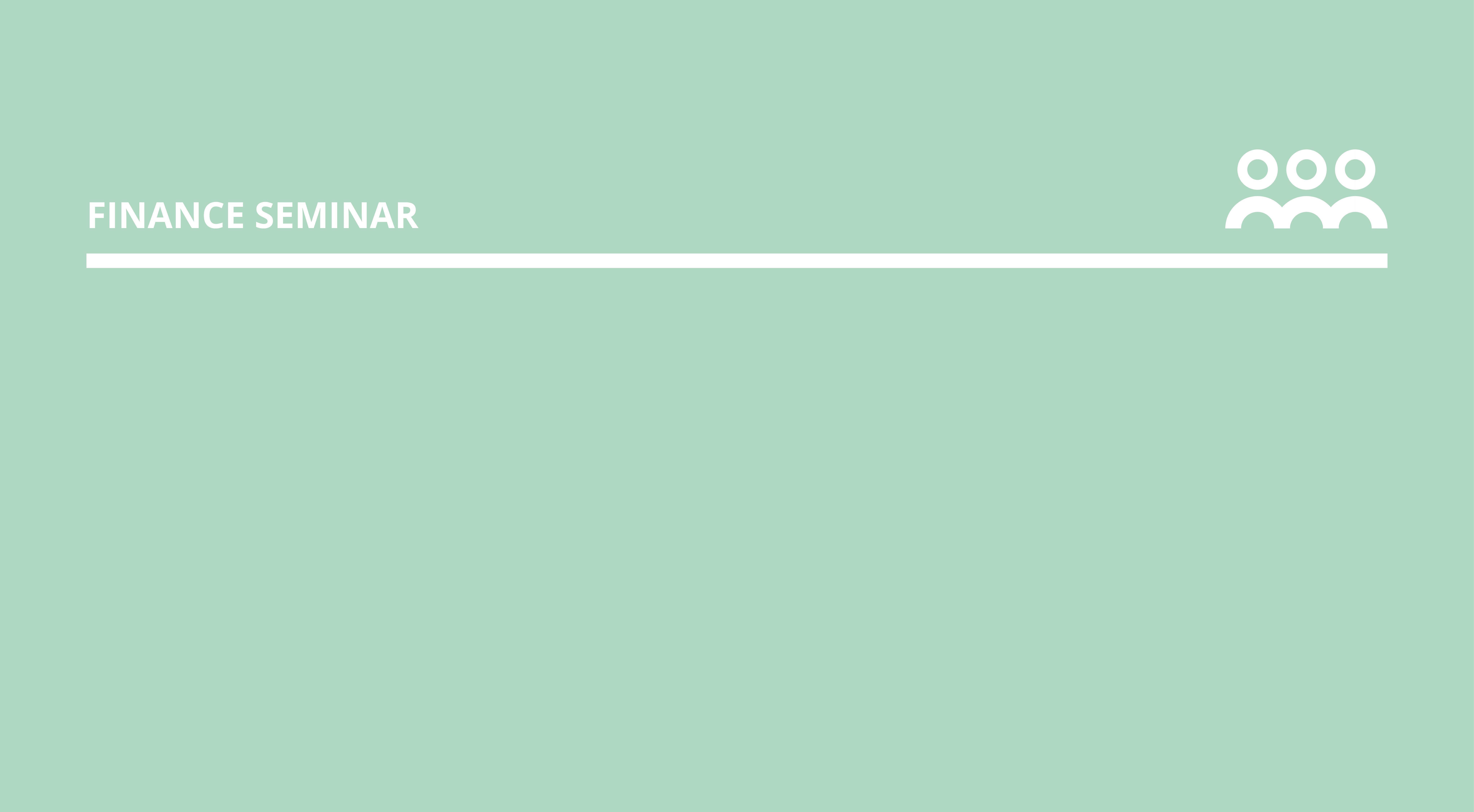 Finance Seminars