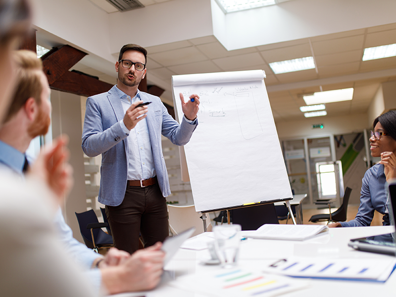 Work with top leaders from the corporate world